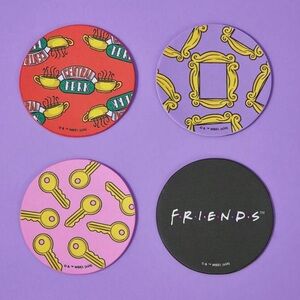 NWT Friends TV Show 4 Pieces coaster set